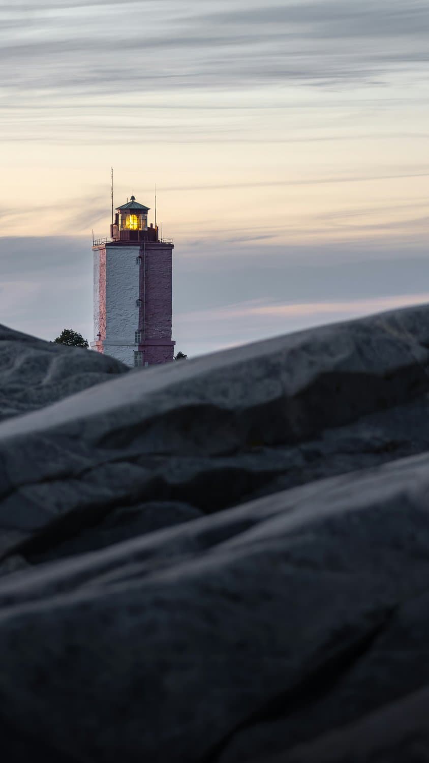 Lighthouse on the coast